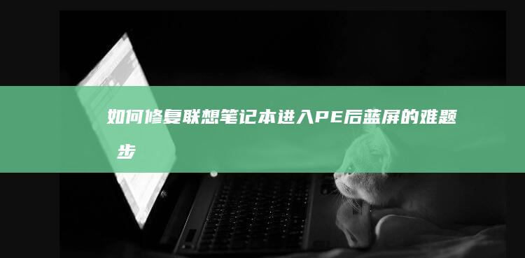 如何修复联想笔记本进入PE后蓝屏的难题：分步解决指南 (如何修复联想b 500电脑喇叭问题)